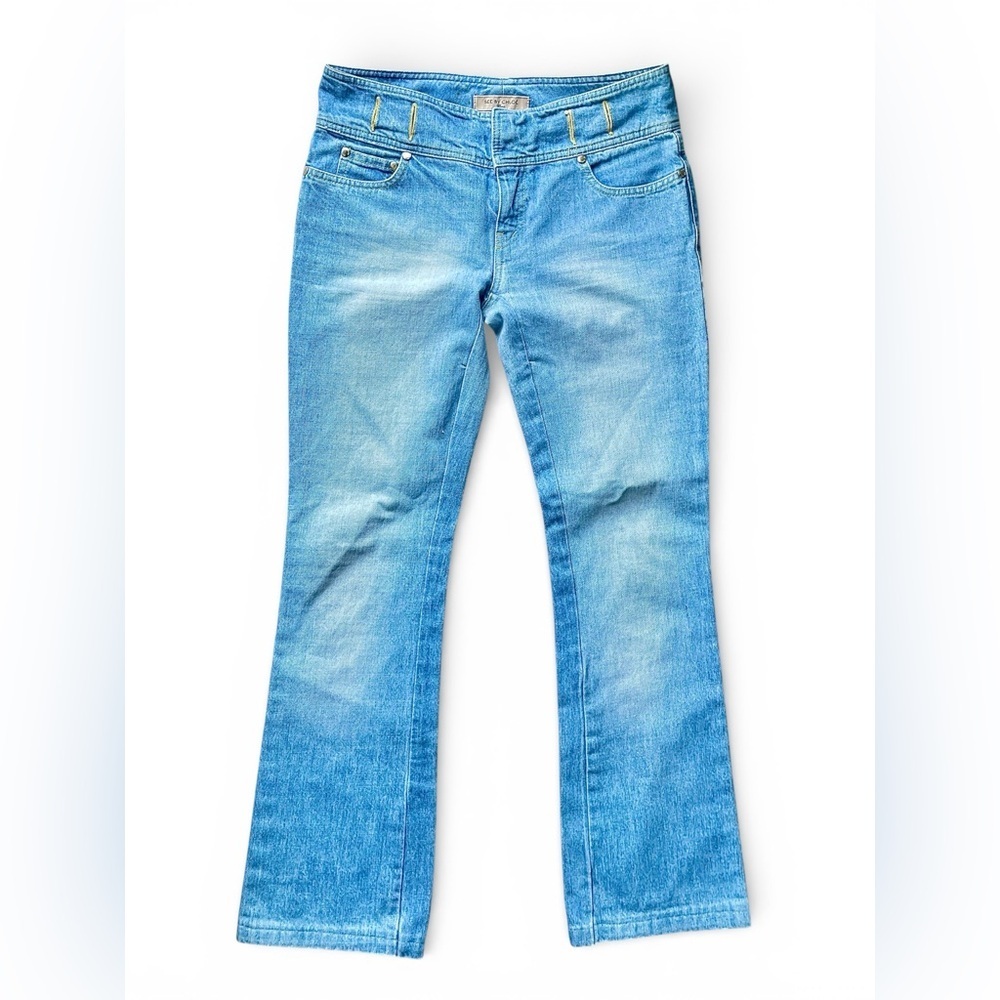 See By Chloe Light Blue Denim Women Jeans 29 - Picture 4 of 7